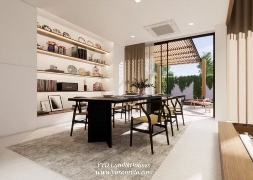 ให้เช่าบ้านหรู โครงการ นันทวัน พระราม 9 – ศรีนครินทร์ แบบบ้าน Achievement Size M