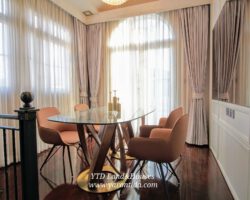ให้เช่า บ้านนันทวัน บางนา กม.7 สวนหลังบ้านขนาดใหญ่  (Fully furnished)