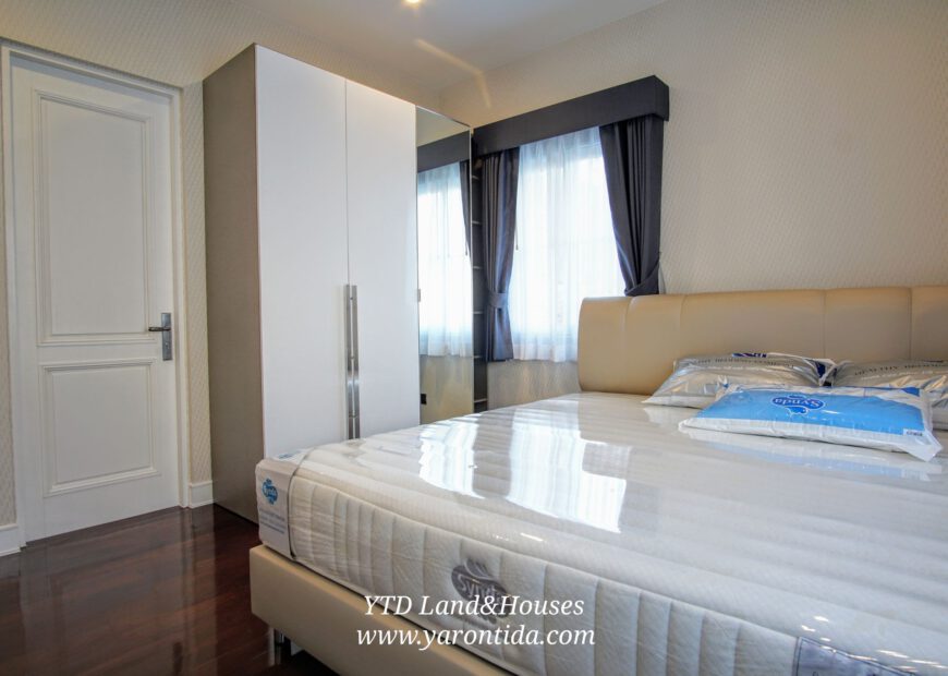ให้เช่า บ้านนันทวัน บางนา กม.7 สวนหลังบ้านขนาดใหญ่  (Fully furnished)