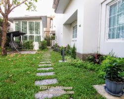 ให้เช่า บ้านนันทวัน บางนา กม.7 สวนหลังบ้านขนาดใหญ่  (Fully furnished)