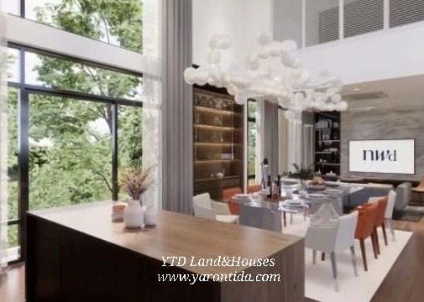 ให้เช่าบ้านหรู โครงการ นันทวัน พระราม 9 – ศรีนครินทร์ แบบบ้าน Achievement Size M