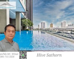 ให้เช่า/ขาย Hive Sathorn (ไฮฬ์ สาทร คอนโด) บนทำเลติด BTS สถานีกรุงธนบุรี