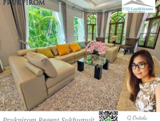 Super Luxury House for Rent At Prukpirom Regent Sukhuvit Luxury private pool