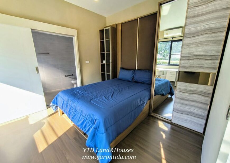 ขายบ้าน THE CITY บางนา กม.7 เนื้อที่ 96 ตารางวา หลังใหญ่ พร้อมเฟอร์บิวท์อิน