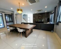 ขายบ้าน THE CITY บางนา กม.7 เนื้อที่ 96 ตารางวา หลังใหญ่ พร้อมเฟอร์บิวท์อิน