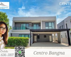 ให้เช่าบ้านเดี่ยว โครงการ Centro บางนา XL Size บ้านเดี่ยวดีไซน์ใหม่ติดเมกะ-บางนา