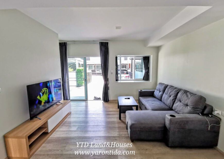 ให้เช่า ทาวน์โฮม 2 ชั้น โครงการอินดี้ บางนา – รามคำแหง 2