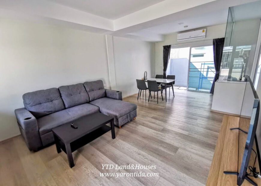 ให้เช่า ทาวน์โฮม 2 ชั้น โครงการอินดี้ บางนา – รามคำแหง 2