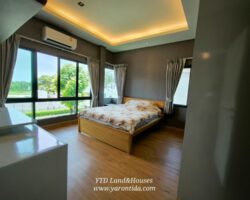 ขาย !!! บ้านเดี่ยว 2 ชั้น โครงการ เดอะ แกรนด์ ริเวอร์ สุวรรณภูมิ บ้านหลังใหญ่เนื้อที่เยอะ สภาพบ้านใหม่