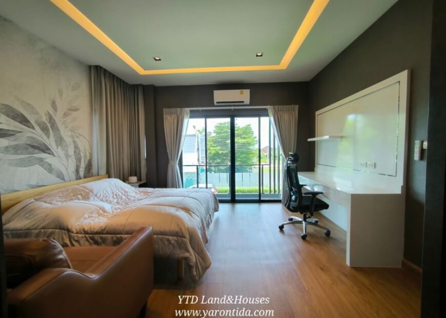 ขาย !!! บ้านเดี่ยว 2 ชั้น โครงการ เดอะ แกรนด์ ริเวอร์ สุวรรณภูมิ บ้านหลังใหญ่เนื้อที่เยอะ สภาพบ้านใหม่