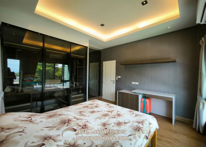 ขาย !!! บ้านเดี่ยว 2 ชั้น โครงการ เดอะ แกรนด์ ริเวอร์ สุวรรณภูมิ บ้านหลังใหญ่เนื้อที่เยอะ สภาพบ้านใหม่