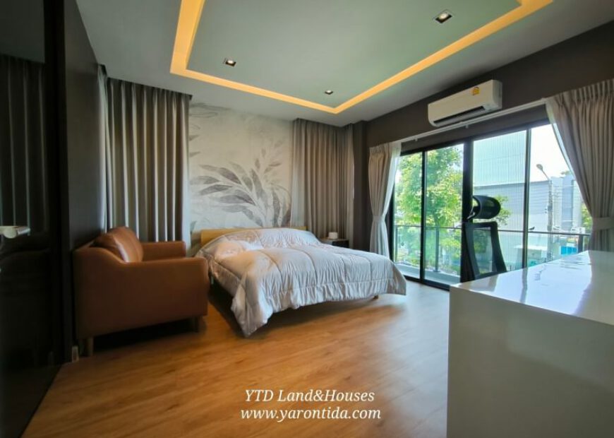 ขาย !!! บ้านเดี่ยว 2 ชั้น โครงการ เดอะ แกรนด์ ริเวอร์ สุวรรณภูมิ บ้านหลังใหญ่เนื้อที่เยอะ สภาพบ้านใหม่