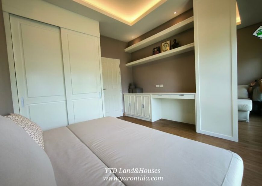 ขาย !!! บ้านเดี่ยว 2 ชั้น โครงการ เดอะ แกรนด์ ริเวอร์ สุวรรณภูมิ บ้านหลังใหญ่เนื้อที่เยอะ สภาพบ้านใหม่
