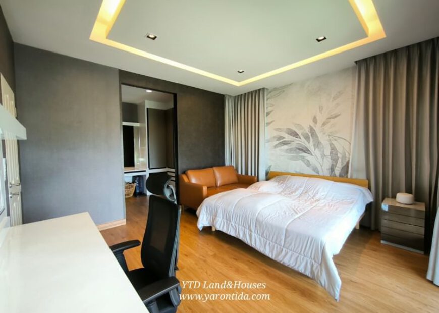 ขาย !!! บ้านเดี่ยว 2 ชั้น โครงการ เดอะ แกรนด์ ริเวอร์ สุวรรณภูมิ บ้านหลังใหญ่เนื้อที่เยอะ สภาพบ้านใหม่