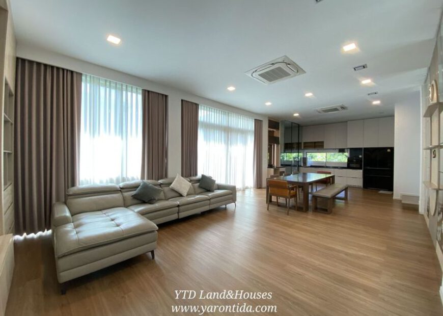ขายบ้านหรู VIVE พระราม 9 บ้านเดี่ยว Super Luxury , 3 ชั้น ดีไซน์ใหม่ในสไตล์ Modern Japanese