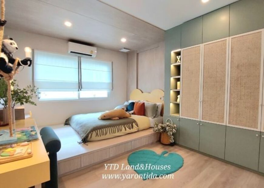 บ้านเดี่ยวให้เช่า 3 ห้องนอน โครงการ LH land and houses Villagio2 ศรีนครินทร์-บางนา กม.7 ใกล้ เมกาบางนา