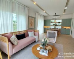 บ้านเดี่ยวให้เช่า 3 ห้องนอน โครงการ LH land and houses Villagio2 ศรีนครินทร์-บางนา กม.7 ใกล้ เมกาบางนา