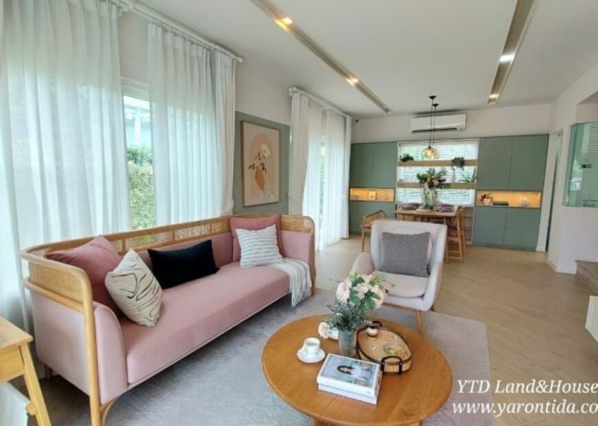 บ้านเดี่ยวให้เช่า 3 ห้องนอน โครงการ LH land and houses Villagio2 ศรีนครินทร์-บางนา กม.7 ใกล้ เมกาบางนา