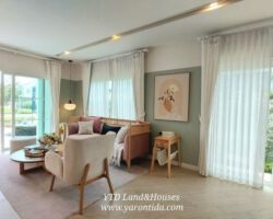 บ้านเดี่ยวให้เช่า 3 ห้องนอน โครงการ LH land and houses Villagio2 ศรีนครินทร์-บางนา กม.7 ใกล้ เมกาบางนา
