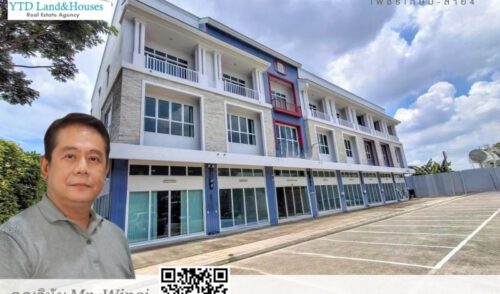 ขาย อาคารพาณิชย์ 3 ชั้น(พร้อมชั้นลอย) ในโครงการ Villaggio เพชรเกษม สาย 4
