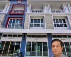 ขาย อาคารพาณิชย์ 3 ชั้น(พร้อมชั้นลอย) ในโครงการ Villaggio เพชรเกษม สาย 4