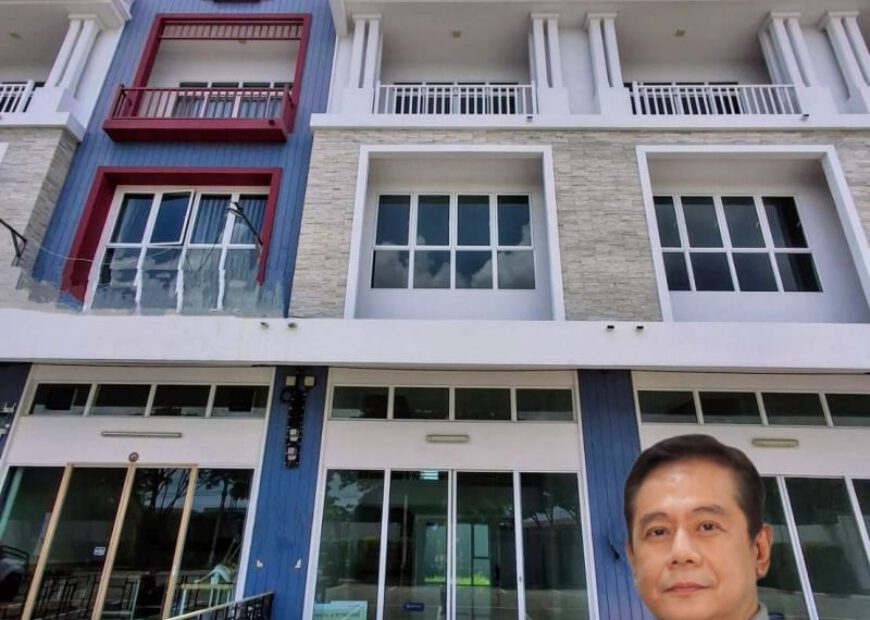 ขาย อาคารพาณิชย์ 3 ชั้น(พร้อมชั้นลอย) ในโครงการ Villaggio เพชรเกษม สาย 4