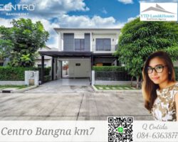 ให้เช่า หมู่บ้าน CENTRO บางนา กม.7 พร้อมเข้าอยู่แล้ว
