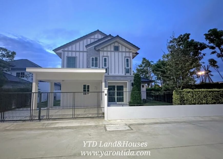 บ้านเดี่ยวให้เช่า 4 ห้องนอน โครงการ LH land and house ทำเล บางนา Villagio 3 ศรีนครินทร์-บางนา