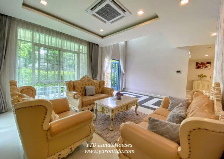 ให้เช่า บ้านหรู นาราสิริ บางนา แปลงมุม  (เฟอร์นิเจอร์ครบ)