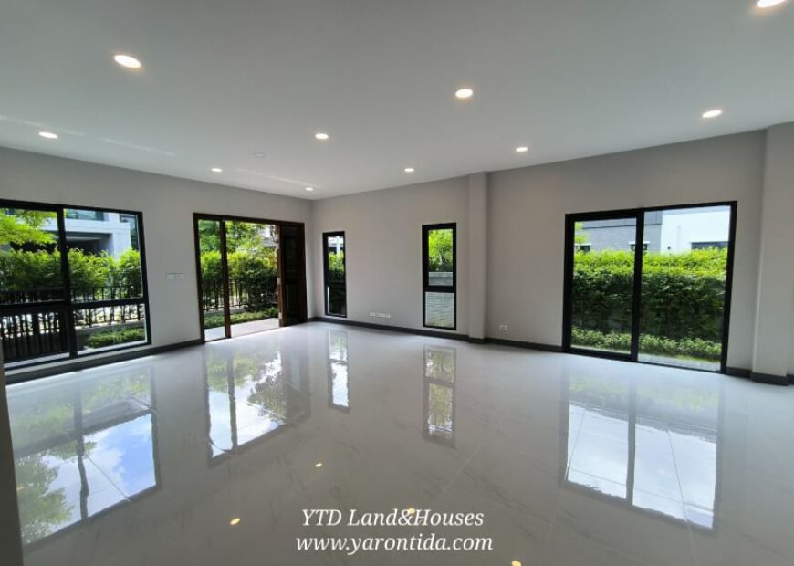 ขายบ้านโครงการ บ้านใหญ่ ที่ดินใหญ่ The City สุขุมวิท-อ่อนนุช 2 บ้านเดี่ยวหรู สไตล์ Modern Contemporary