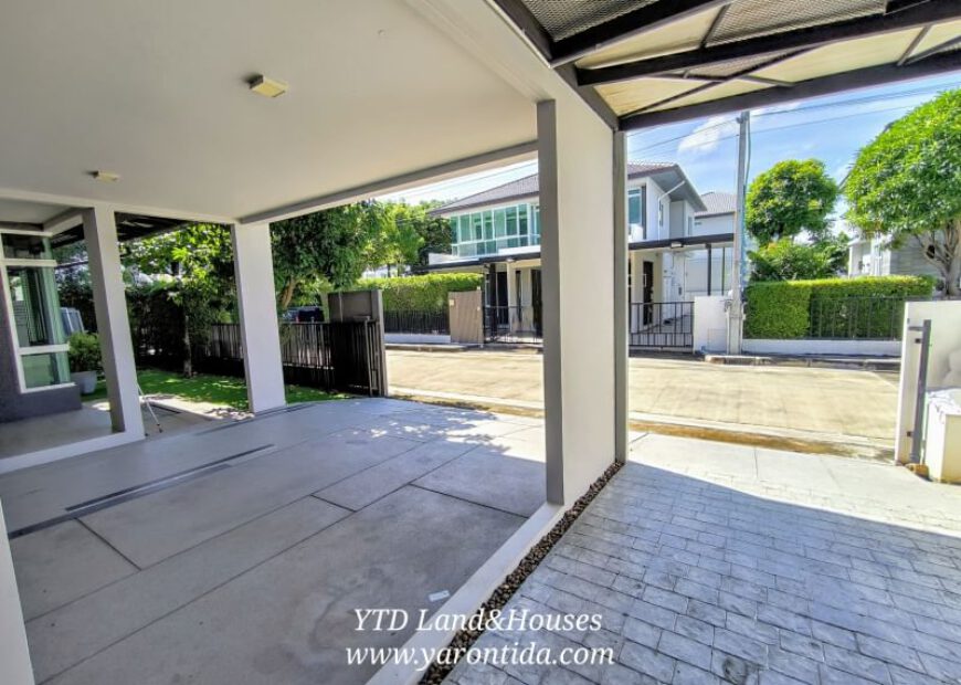 ขายมัณฑนา 2 บางนา กม7 แปลงมุม ต้นโครงการ บ้านใหม่ สภาพดี