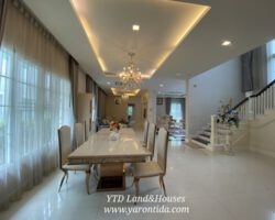 ให้เช่า บ้านหรู นาราสิริ บางนา แปลงมุม  (เฟอร์นิเจอร์ครบ)
