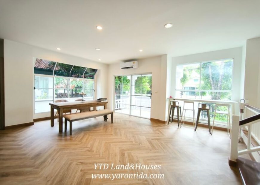 ให้เช่า บ้านเดี่ยว 2 ชั้น โครงการสีวลี สุวรรณภูมิ บ้านแปลงมุม