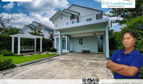 ให้เช่า บ้านเดี่ยว 2 ชั้น โครงการวิลลาจจิโอ 2 ศรีนครินทร์-บางนา