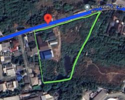 ขายที่ดินปากน้ำ ใกล้สถานีรถไฟฟ้า รร. นายเรือ (600 เมตร) ซอยเทศบาล 23 (กันตะบุตร)