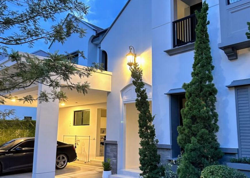 ให้เช่าบ้านหรู นันทวัน พระราม 9 – กรุงเทพกรีฑาตัดใหม่ (Fully furnished)