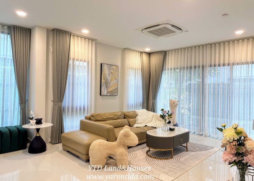ให้เช่าบ้านหรู นันทวัน พระราม 9 – กรุงเทพกรีฑาตัดใหม่ (Fully furnished)