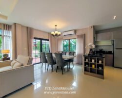 ให้เช่าบ้านเดี่ยว 2 ชั้น ในโครงการ เศรษฐสิริ บางนา-วงแหวน , ใกล้เมกา บางนา