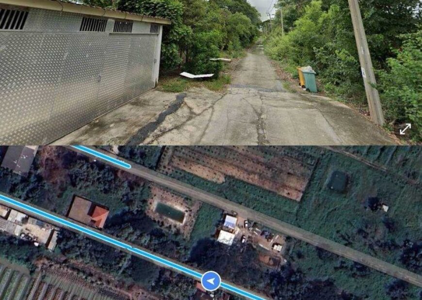ขายที่ดินเปล่า ใกล้โรงพยาบาลส่งเสริมสุขภาพ ตำบลคลองตาคล้าย ถนนบางกรวย -ไทรน้อย