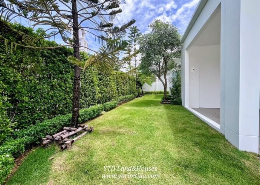 ให้เช่าบ้านสวยๆ ชัยพฤกษ์ บางนา กม.15 แปลงหัวมุมติดสโมสร สระว่ายน้ำ ปล่อยเช่า  (เฟอร์นิเจอร์ครบ)