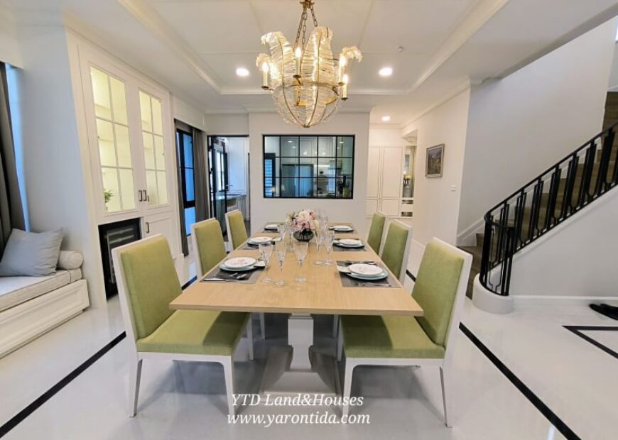 ขายบ้านหรู ใหม่ นันทวัน พระราม 9 กรุงเทพกรีฑาตัดใหม่