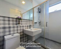 For rent, 2-storey townhouse, Indy Bangna-Ramkhamhaeng 2, near Mega Bangna