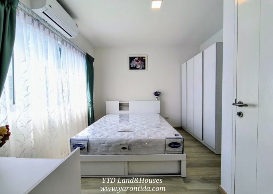 For rent, 2-storey townhouse, Indy Bangna-Ramkhamhaeng 2, near Mega Bangna