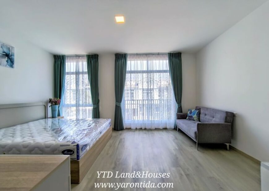 For rent, 2-storey townhouse, Indy Bangna-Ramkhamhaeng 2, near Mega Bangna