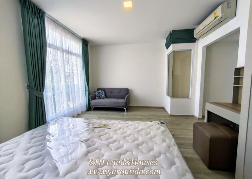 For rent, 2-storey townhouse, Indy Bangna-Ramkhamhaeng 2, near Mega Bangna