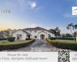 ขายบ้าน ในสนามกอล์ฟ บูรพากอล์ฟแอนด์รีสอร์ท ศรีราชา ชลบุรี
