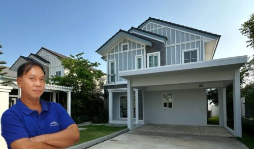 ให้เช่า บ้านเดี่ยว 2 ชั้น โครงการวิลลาจจิโอ 2 ศรีนครินทร์-บางนา