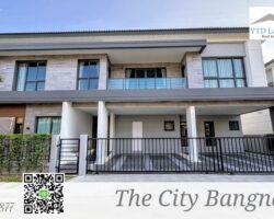 ให้เช่า บ้านโครงการ The City บางนา ไซส์ XXL, (เฟอร์นิเจอร์ครบ)