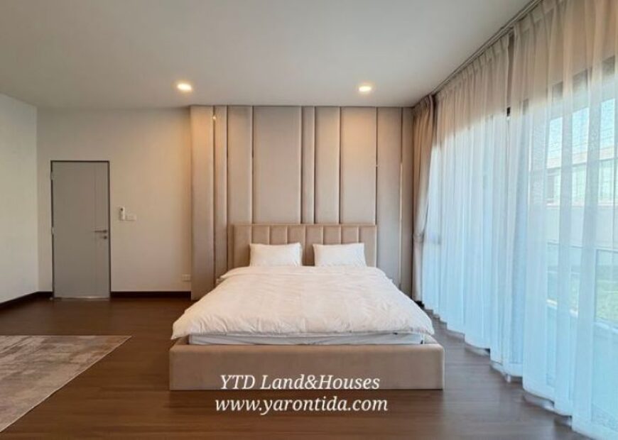 The City บางนา ไซส์ L บ้านเดี่ยวหรู โครงการใหม่ ติดเมกา-บางนา ให้เช่า  (เฟอร์นิเจอร์ครบ)