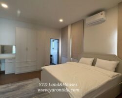 The City บางนา ไซส์ L บ้านเดี่ยวหรู โครงการใหม่ ติดเมกา-บางนา ให้เช่า  (เฟอร์นิเจอร์ครบ)